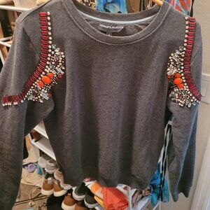 Embellished sweater